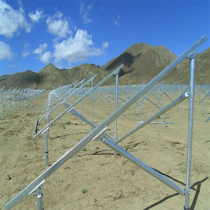 Solar PV Bracket Aluminum Alloy Structure For Solar Mounting System